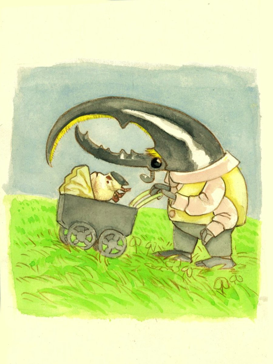 Mr. Hercules and the Hercules larva