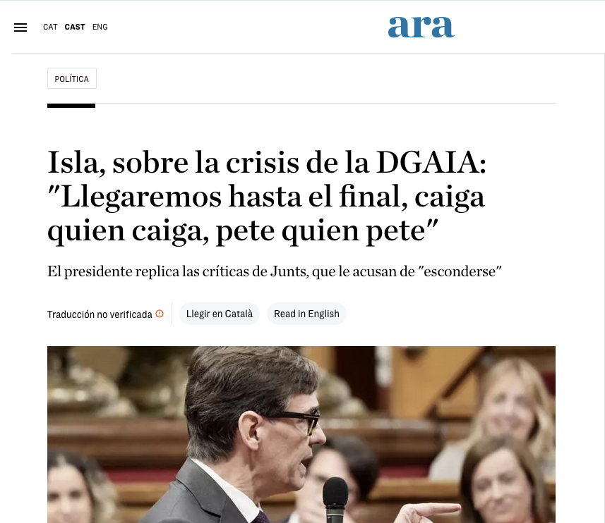 Com hi van aquests de l'Ara!