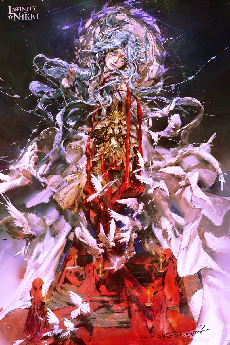 💎New art
I’m glad to have created this illustration for Infinity Nikki, based on the new look from the new version. I really enjoyed illustrating Nikki in her gorgeous new look, I hope you’ll like this illustration. Wishing all Stylists and Infinity Nikki continued success, and