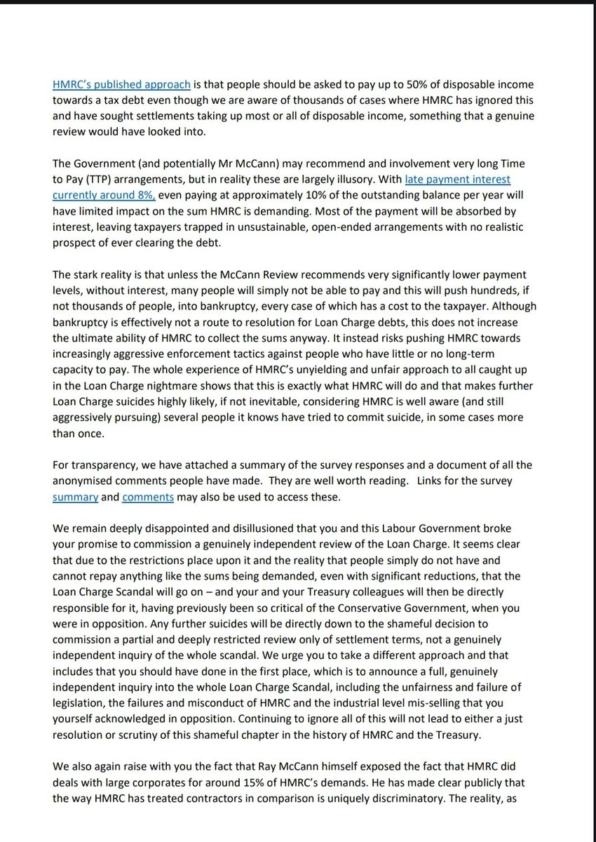 Loan Charge Action Group [LCAG] tweet media