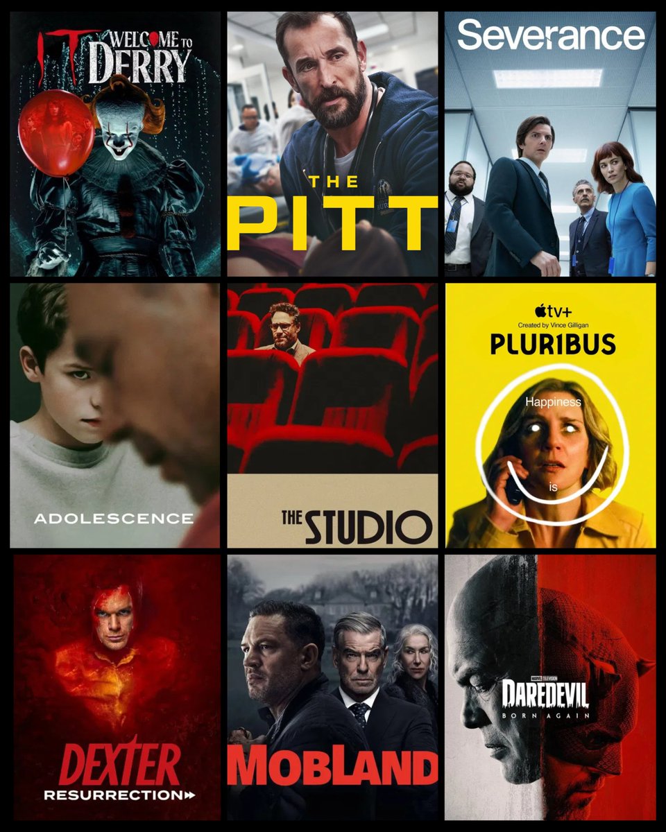 TheCineprism's tweet image. Absolute Peak year for Television.