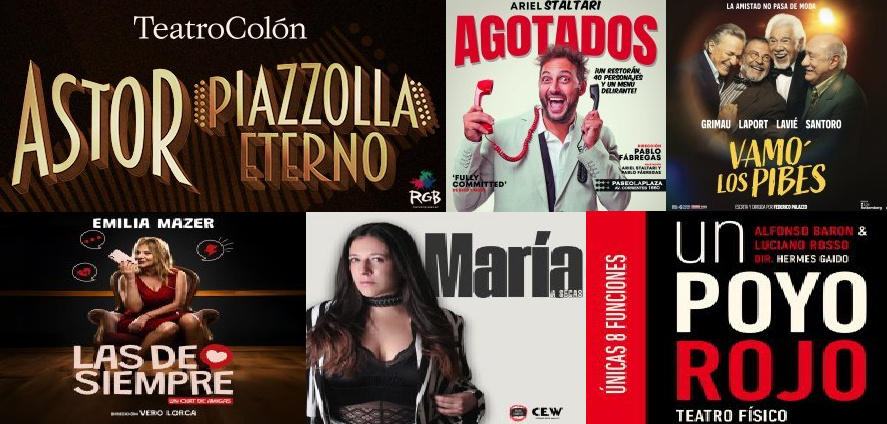 PoneleShow's tweet photo. #Teatro 🎭Opciones para disfrutar la cartelera porteña
✍️ @arielstaltari en #Agotados @PaseoLaPlazaOK
✍️ @EmiliaMazer en #LasDeSiempre y María a Secas con su espectáculo en @chacarerean
Te adelantamos lo que se viene en #Enero para el #Verano2026 🌞
✍️El regreso de #UnPoyoRojo al @MetropolitanOk
✍️ Antonio Grimau @osvaldolaportok @LavieRaul y @cachosantoro en #VamosLosPibes en el @multiteatro
✍️ #AstorPiazzollaEterno en el @TeatroColon
Las entradas las conseguis por @Plateanet 📲
🔴Toda la info
https://t.co/I1dbEGMTwj