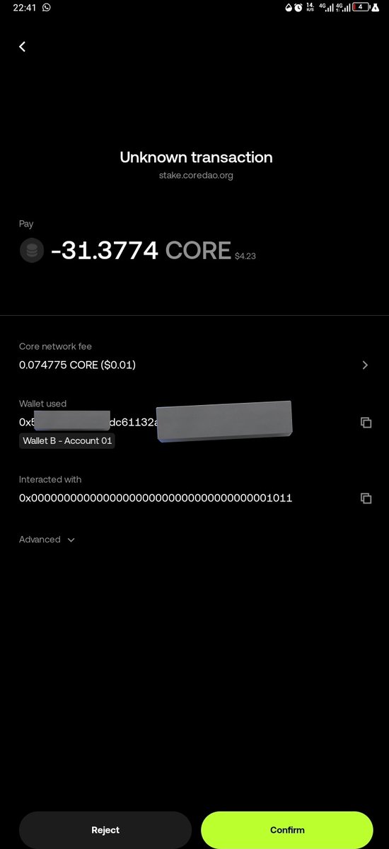real_rasaq's tweet image. Bought the dip 📈 on $CORE 
Secured my 32 CORE bag and getting ready to stake.
Bear market moves, bull market rewards.
We accumulate now, we smile later. 🚀🔥
#COREDAO #CORE
@corechaincrypto