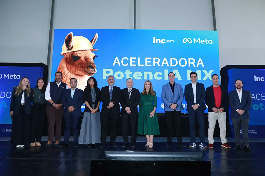 Launching the #PotenciaIAmx project <a href="/incMTY/">incMTY</a> <a href="/Meta/">Meta</a> #MexicoCity <a href="/TecdeMonterrey/">Tecnológico de Monterrey</a>