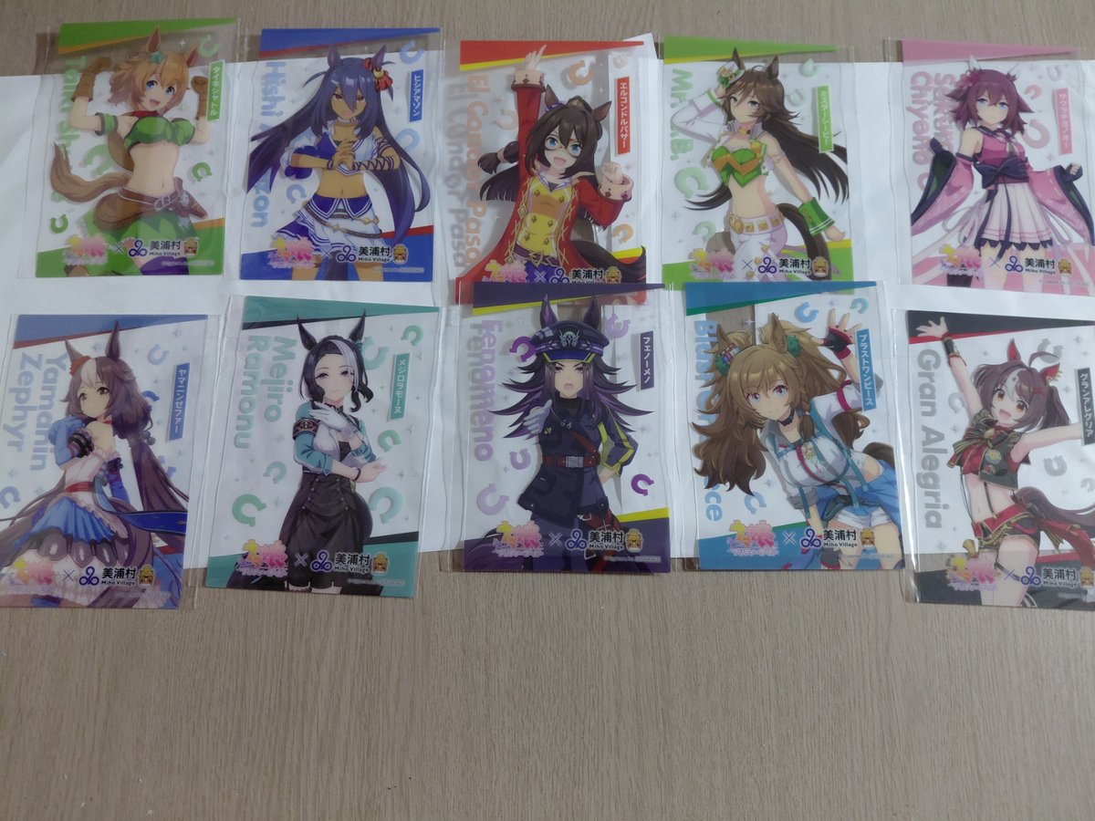 ウマ娘 美浦村 ライスシャワー 缶バッジ 12点 ウマ娘 ライスシャワー