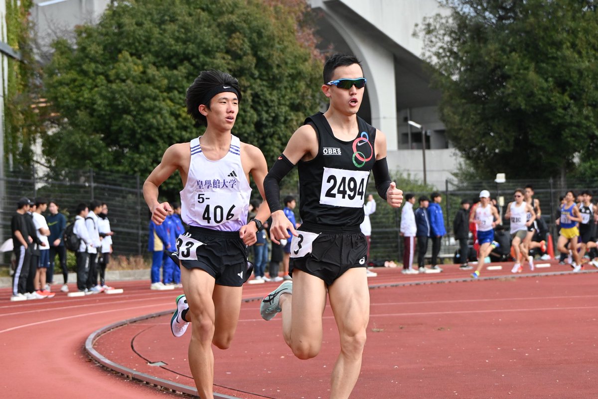 京都陸協記録会　3000m5組

疋田くん（OBRS）
松葉くん（皇學館大学）