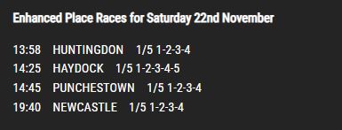 BetGeoffBanks's tweet image. 🎉 EXTRA PLACE RACES TODAY IN 4 BIG RACES! 🏇

📍 Huntingdon – 1 race 🎯
📍 Haydock – 1 race 🔥
📍 Punchestown – 1 race 🍀🏆
📍 Newcastle – 1 race 🌟💨

🎉💰 Let the racing action begin! 💥🏇

👉 Join the action here!  geoffbanks.bet/promotions/eac…🏇💵

#HorseRacing 🏇 #ExtraPlace 🏅