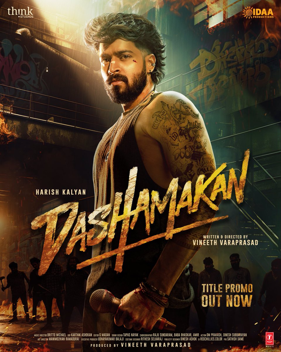 iamharishkalyan's tweet image. #Dashamakan 

Here is a small glimpse from the world. 

Tamil promo - youtu.be/0fs_1ampVWw

Telugu promo - youtu.be/1__2ogn744Y

@VineethVarapra1 @idaaproductions @ThinkStudiosInd @willbrits  
@Tseries @tseriessouth @PreityMukundan @karthikisc @ganesh_madan  @teamaimpr_13…