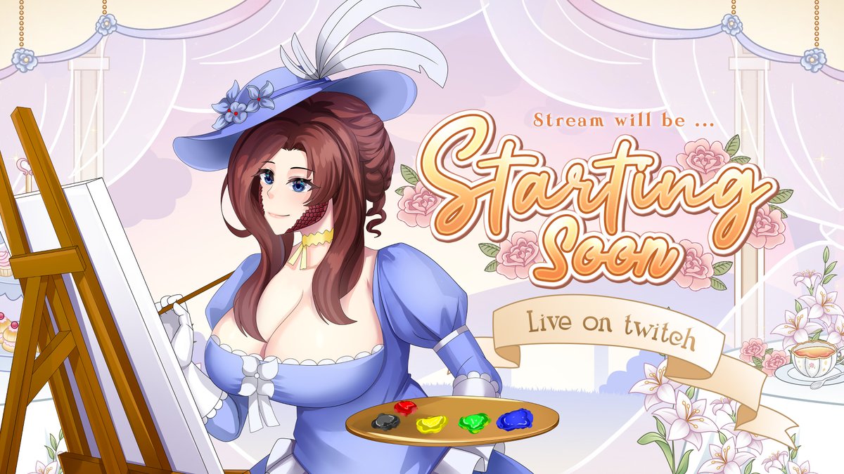 dani_rahl's tweet image. Extra stream!
Working on merch art! 
twitch.tv/duchessdanirahl