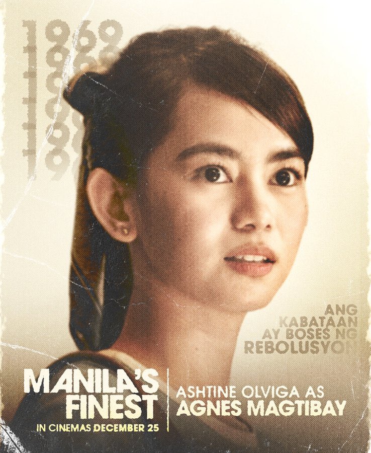 This poster makes me miss “iskolar ng bayan, ngayon ay lumalaban!”

MEET AGNES MAGTIBAY #AshtineForManilasFinest