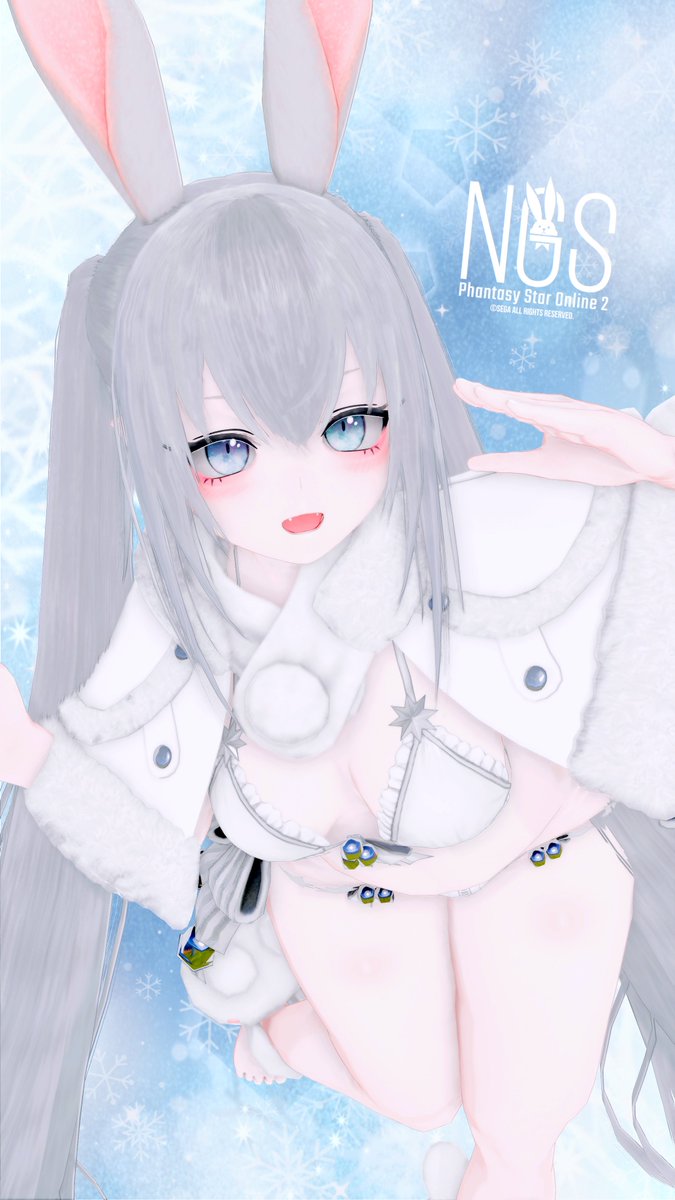 雪うさぎ🐇❄️
#PSO2NGS_SS #ma7ロゴ