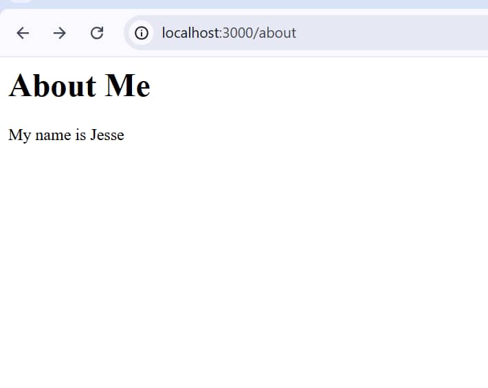 Dev_JesseMaduka's tweet image. Day 51 of #100DaysOfCode 🚀

Today I built my first Express server!
Learned how HTTP requests work (GET, POST, PUT, PATCH, DELETE) — and used GET to display my Home, About &amp;amp; Contact pages on localhost:3000.

Super excited to be learning backend! 🔥

#WebDev #NodeJS #Backend