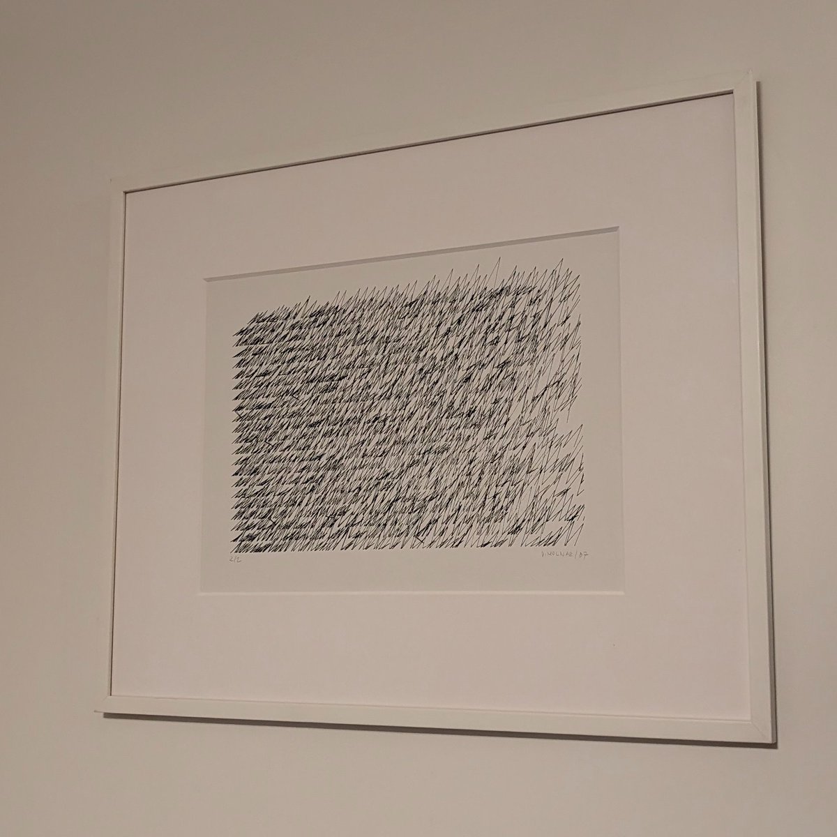 jmpailhon's tweet image. GM 

&quot;Lettre de ma mère, 1987&quot; - Vera Molnar 

Collected through @Interface_art