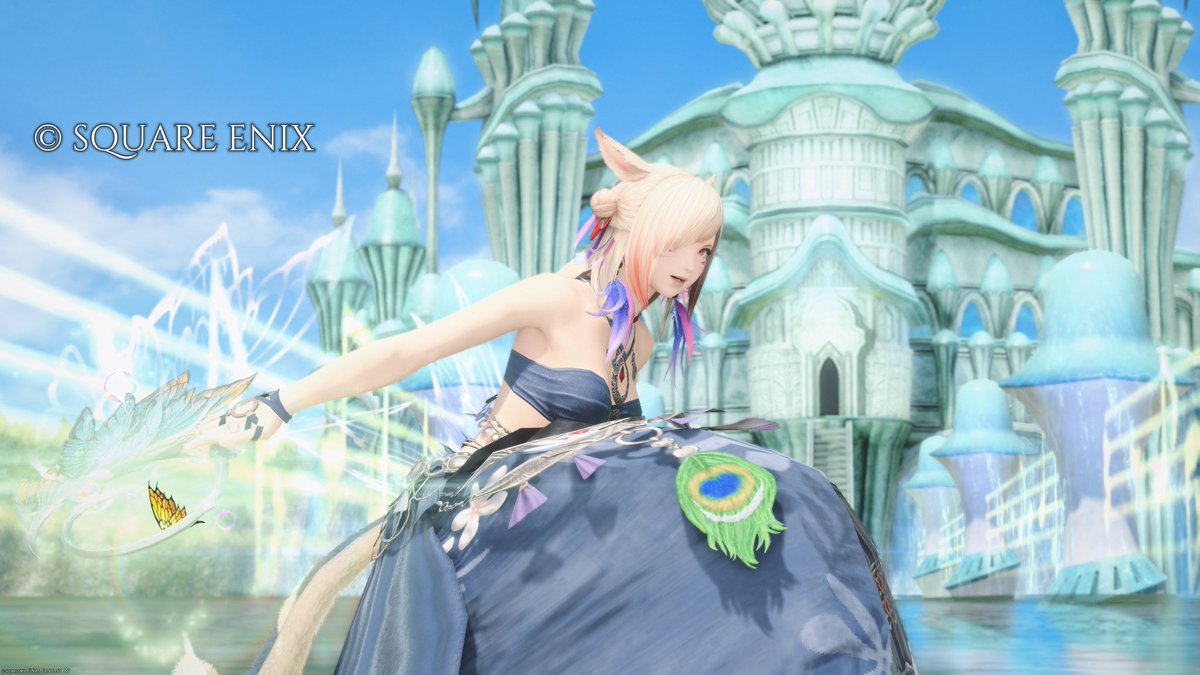 お団子ヘアもすき🍡 #FF14