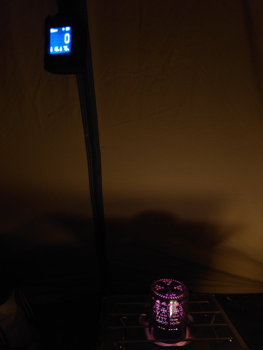 shoyuinu's tweet image. MAD SCIENCE…
幕内ヒーターアタッチメントによる加温と一酸化炭素検出実験
#ソロキャンプ