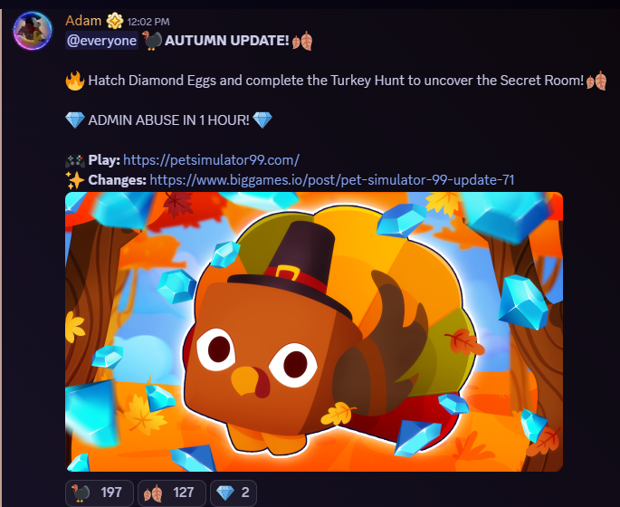 Pet Simulator News tweet media