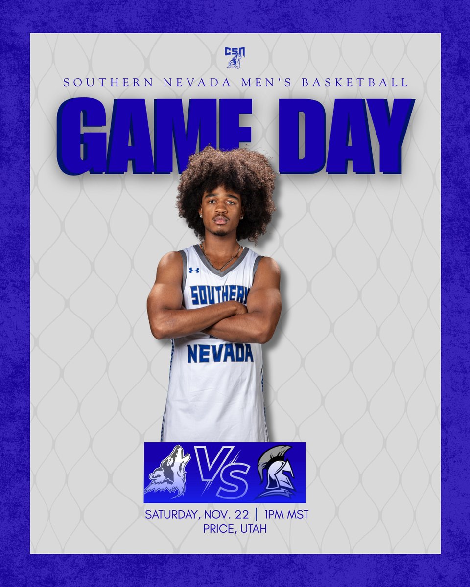 CSN_MBball's tweet image. 🏀MBB GAMEDAY🏀
“USU Eastern Invitational”
🆚| Colorado Northwestern CC Spartans 
📆| November 22, 2025
⌚| 1:00 PM (MST)
🏟️| Bunnell-Dmitrich Athletic Center 
📍| Price, UT
📺| Scenic West Network: 
scenicwestnetwork.com
🐺🏀 #1PACK1GOAL #BeatTheSpartans 
@CSNCoyote