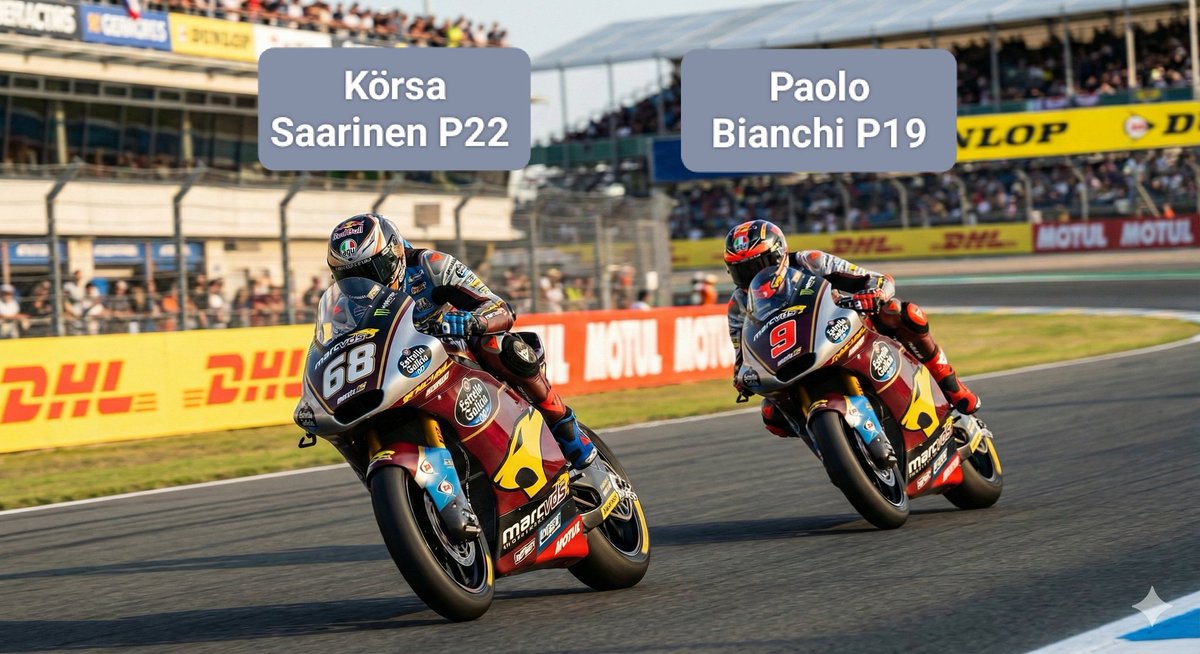 VDSTeamSIM's tweet image. Eh... Día complicado para los chavales, es una moto que aquí va peor que yo corriendo en un GP de España, nada que culparles, simplemente que intenten hacer la mejor carrera que puedan y ya.

@PaoloBianchiGP P18
@Korsa68 P22