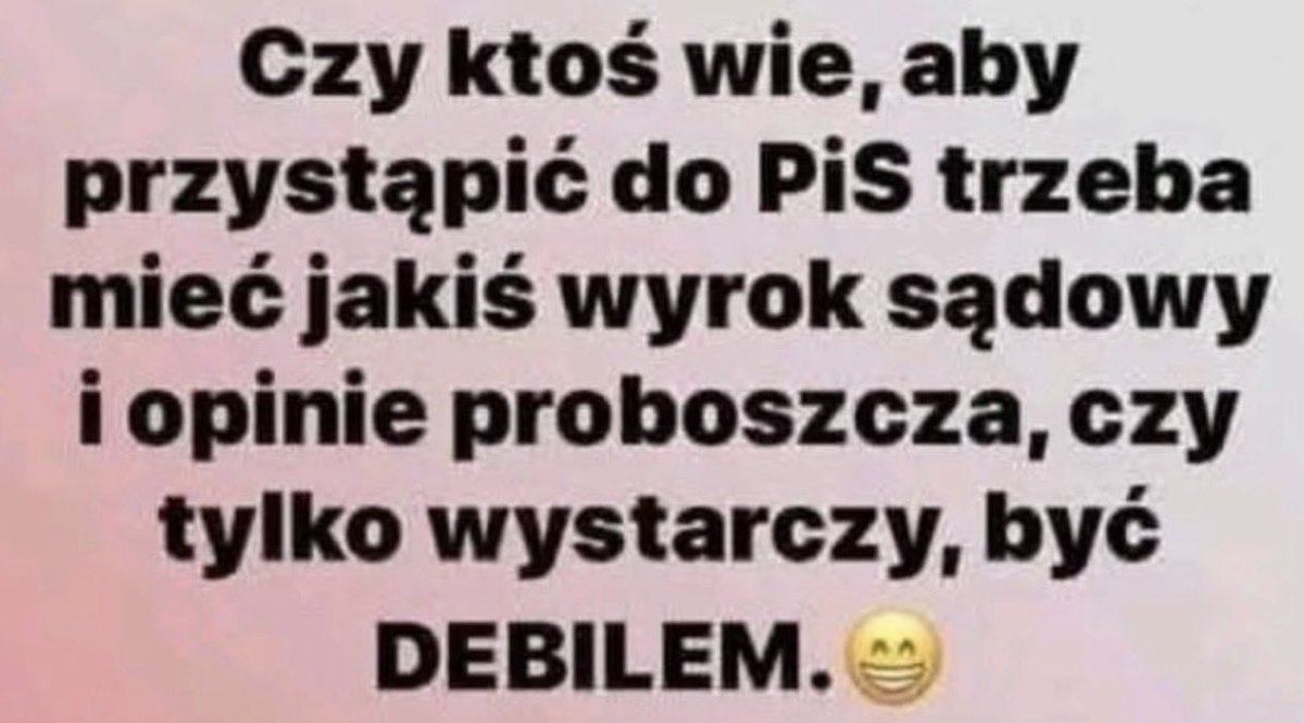 RadekWyszynski's tweet photo. @JKowalski_posel https://t.co/b2yWFgkZvV