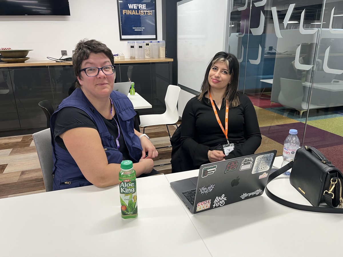 codebarLDN's tweet image. A big thank you to the fantastic @Vonage  team for hosting the last week @codebar  London workshop!
Our students are women, non-binary, LGBTQ+ &amp;amp; ethnic minorities. Learn the basics of coding in a supportive environment --&amp;gt; codebar.io
