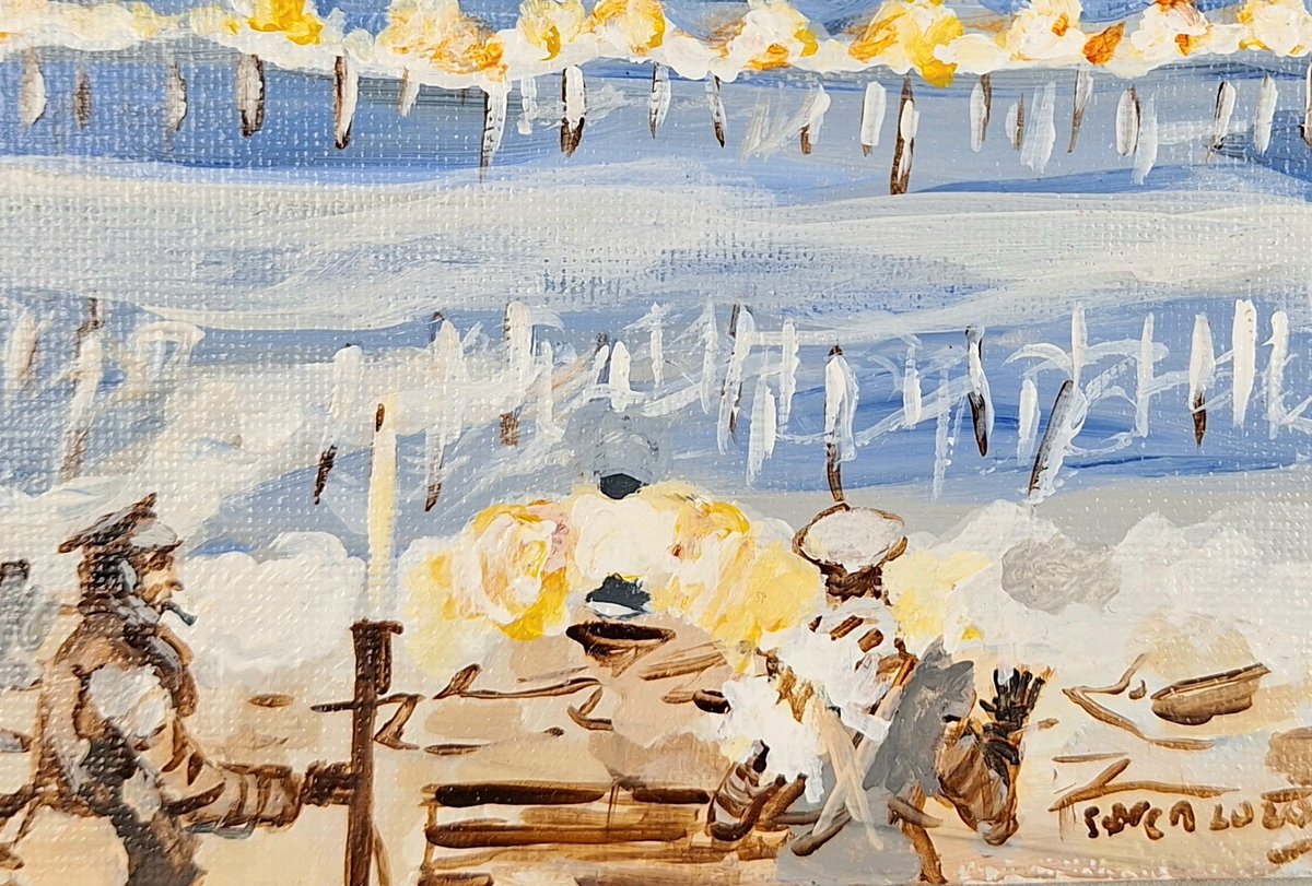 NJanagill's tweet image. #flandersfields #Ypres
#pen&amp;amp;ink #watercolour
#illustrationart #comicart #sacrifice
#dadsarmy #history 
art &amp;amp; illustrations direct from a artist that has previously exhibited at the Royal Academy ebay.co.uk/itm/3646790762…