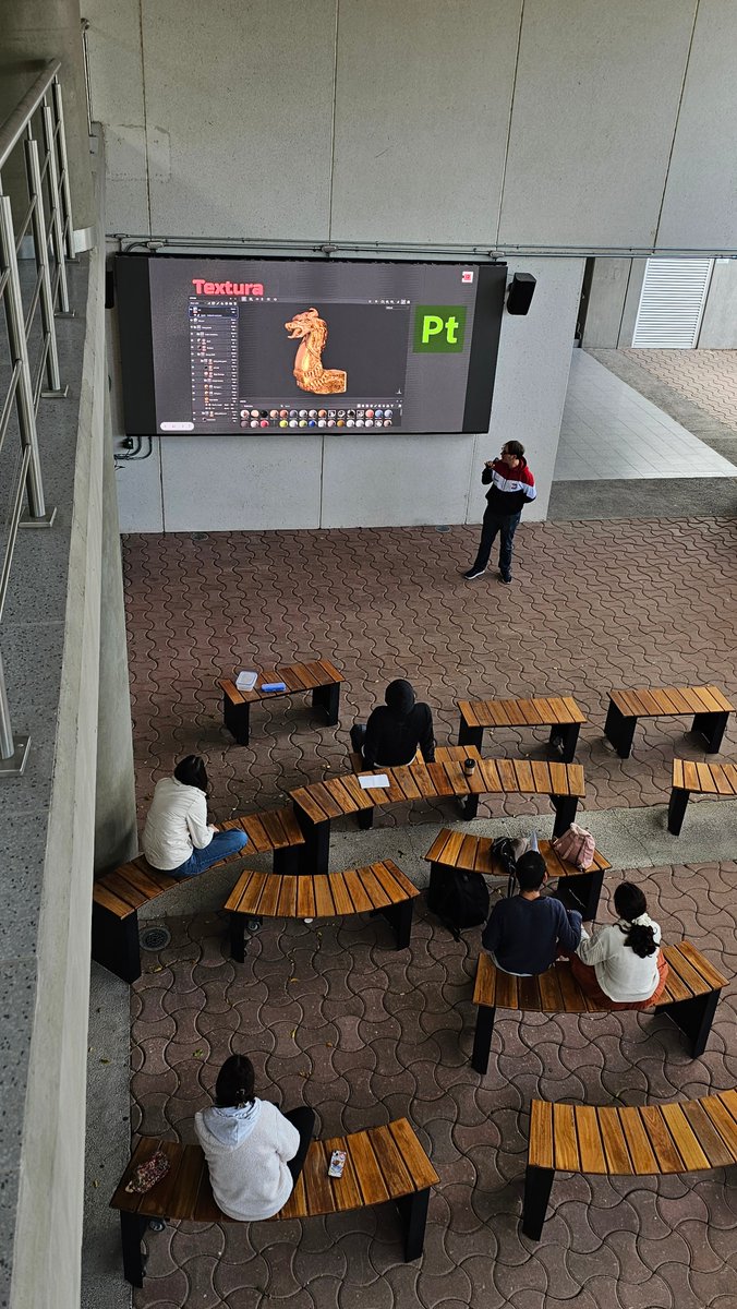 PaburoVIII's tweet image. I had the opportunity to do a talk about #modularity in environments at the Tec de Monterrey at the event EscalofriArte with my team @GameCoder_Team 

#3d #3dart #gameart #environmentartist #3dartist #realtime #maya #substancepainter #Unreal5 #unrealengine5 #epic