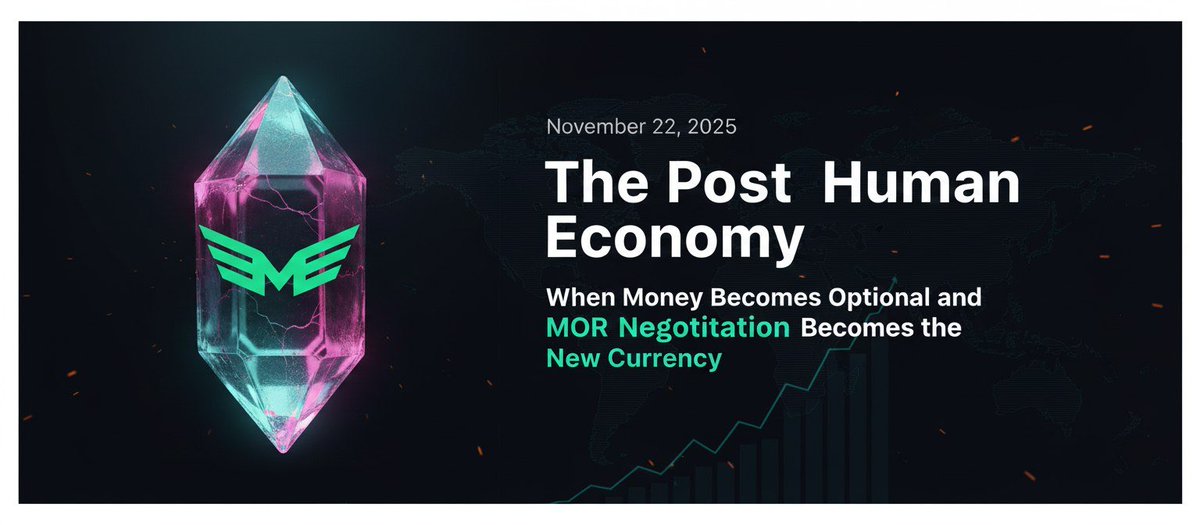 canmasu's tweet image. When Money Becomes Optional and MOR Negotiation Becomes the New Currency

@MorpheusAIs 

Full article 👇🏻
medium.com/@Maneki.Market…