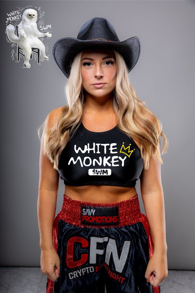 theblondebroker's tweet image. Welcoming @whitemonkeyfun to Team Broker as my main fight sponsor 🥊

This movement is taking over Binance Blockchain Week @BNBCHAIN and CFN Fight Night in Dubai on Dec 5th!