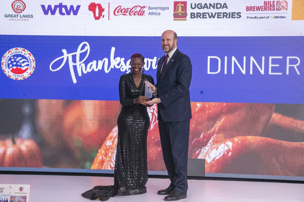 “We are focused on promoting private sector-led growth. This is a top priority for the Trump Administration, including in our relationship with Uganda and with Africa. We want our relationship to be anchored in mutual prosperity.” #AmbPopp speaking at the <a href="/AmChamUganda/">AmCham Uganda</a>