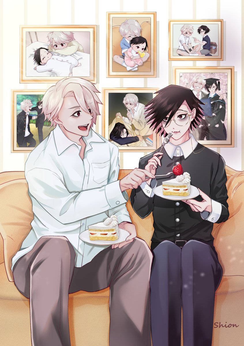 py6yJ's tweet photo. 「兄と私」に寄稿させていただいたイラストです。
ありがとうございました！ https://t.co/yAJXCeNFh1