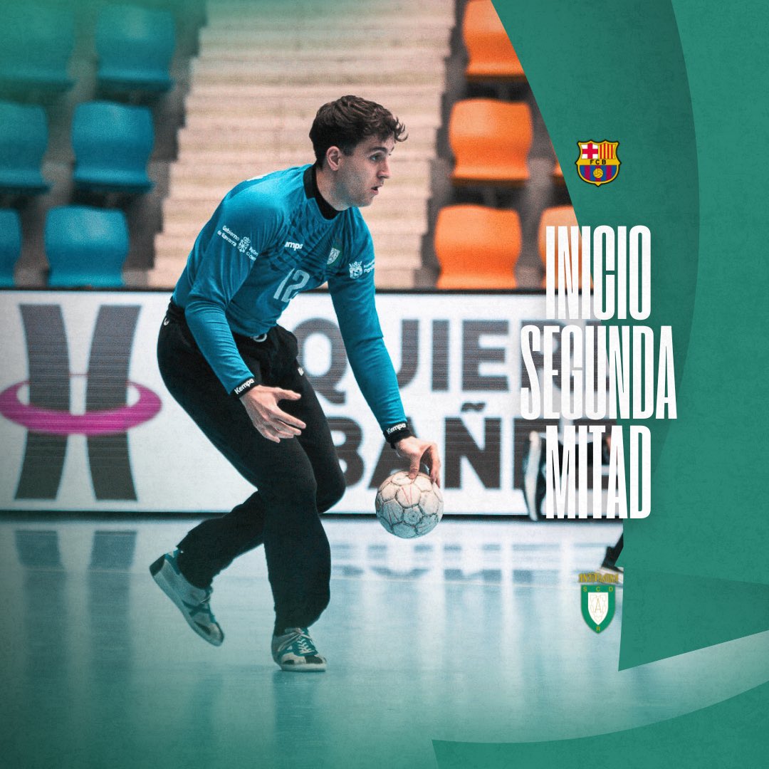 AnaitasunaBM's tweet image. 🕛 31' | Comienza la segunda mitad en la Ciutat Esportiva Joan Gamper. Posesión para Anaitasuna. ¡Vamos, verdes! Goazen, berdeak! (13-19)

#BARANA
