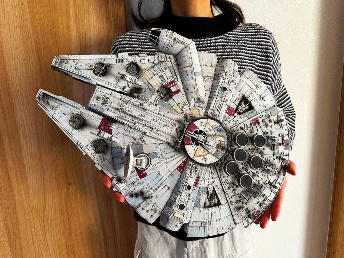 Ani_Kuzunishi's tweet image. もう1年経つのか。早いなあ。
#mpc #MillenniumFalcon #StarWars