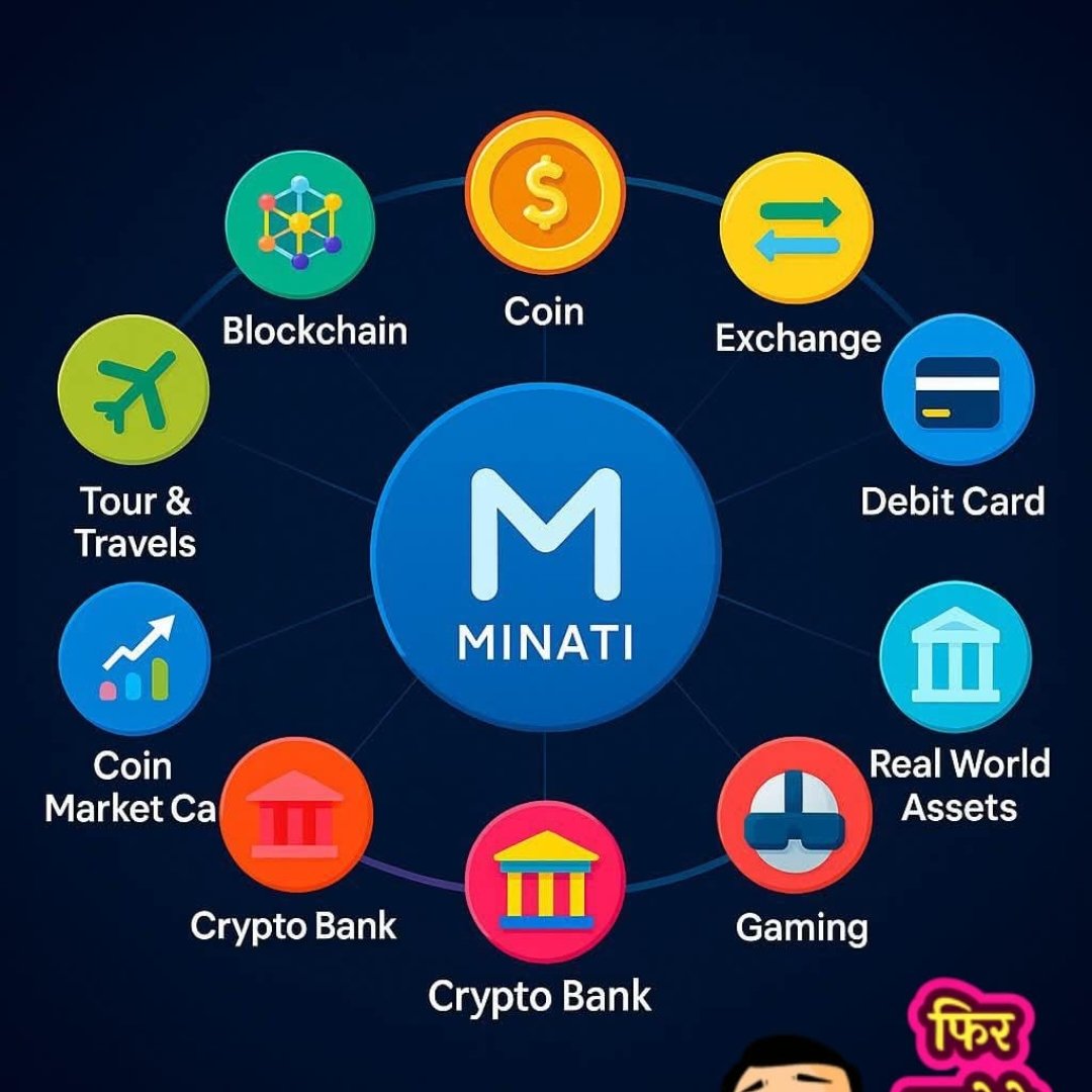 Sureshv3257's tweet image. Minati is Best Crypto project and Best Ecosystem #mntc Buy&amp;amp; Hold # minati...