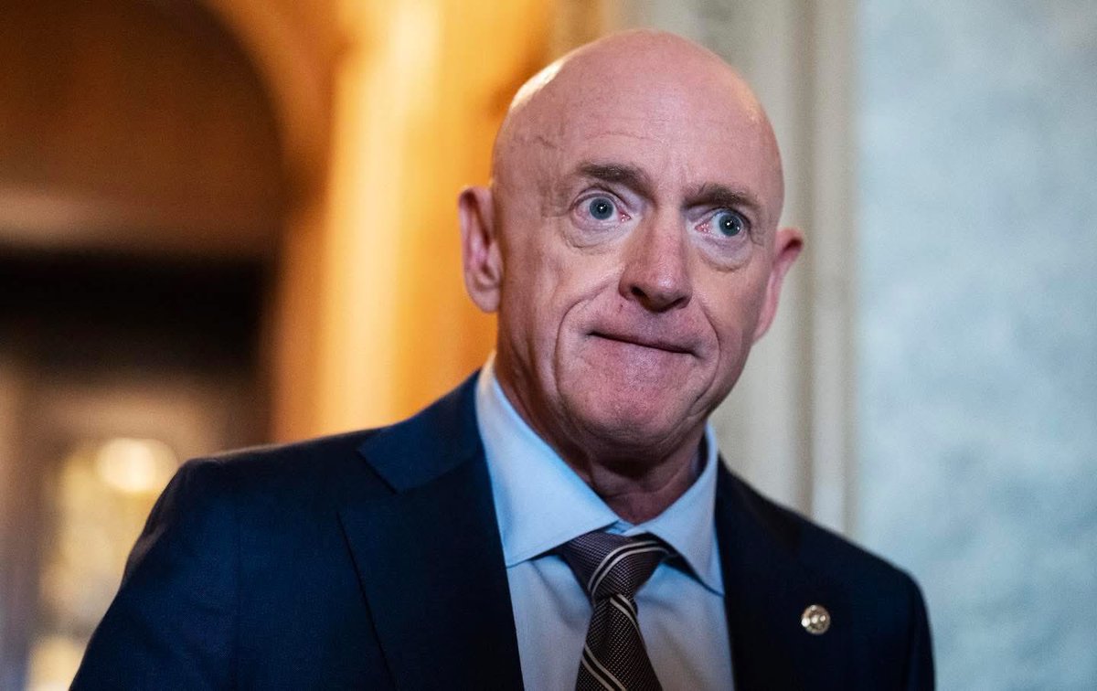 Never forget that Mark Kelly voted to NOT pay our troops during the shutdown.