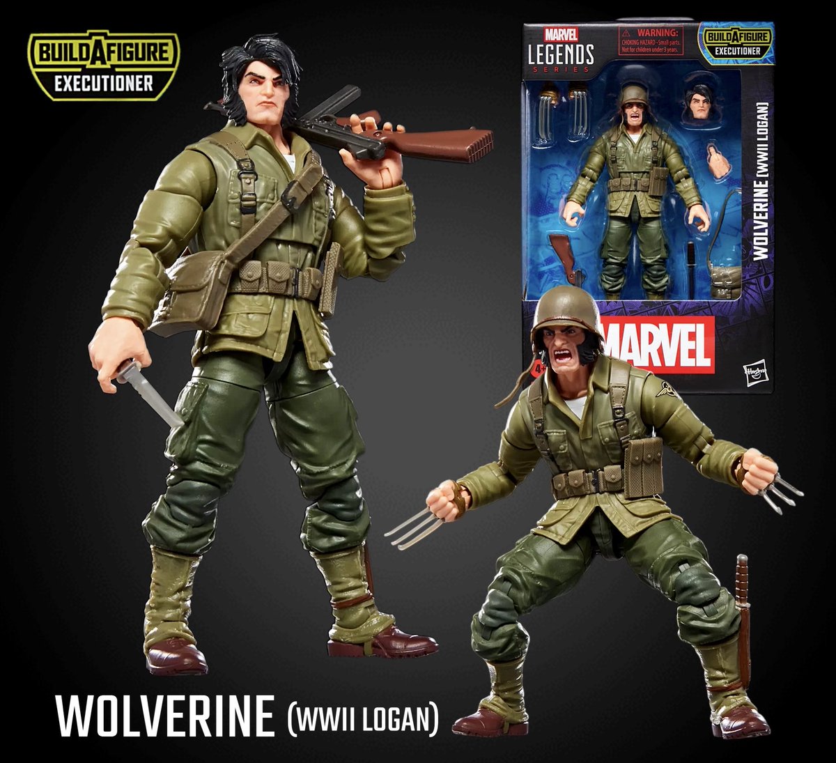 ToyWanderer's tweet photo. 🚨   IN-STOCK &amp; Now Shipping     🚨
                   🚚 Amazon

Marvel Legends
(Executioner BAF)

WOLVERINE (WWII Logan)
💥   ~    $29.99
https://t.co/V1kVWMzzXY

#ad #marvellegends #hasbro #executionerbaf #marvel #actionfigures https://t.co/oesTOzQk1O