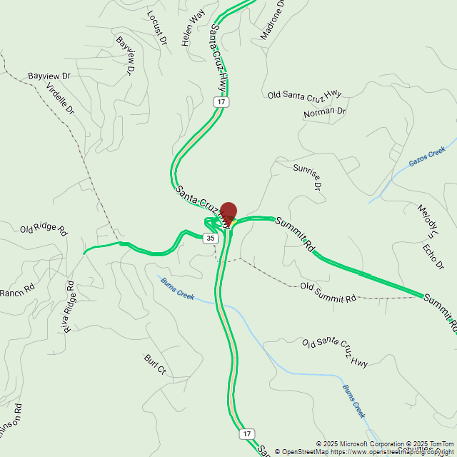 CA17Status's tweet image. CONSTRUCTION @ 08:26 AM PST | #Caltrans : Roadwork on CA-17 Northbound at Summit Rd (Los Gatos). Lane closed until 2 PM. From 7:30 AM Saturday, November 22, 2025 to 2:00 PM Saturday, November 22, 2025. #Highway17