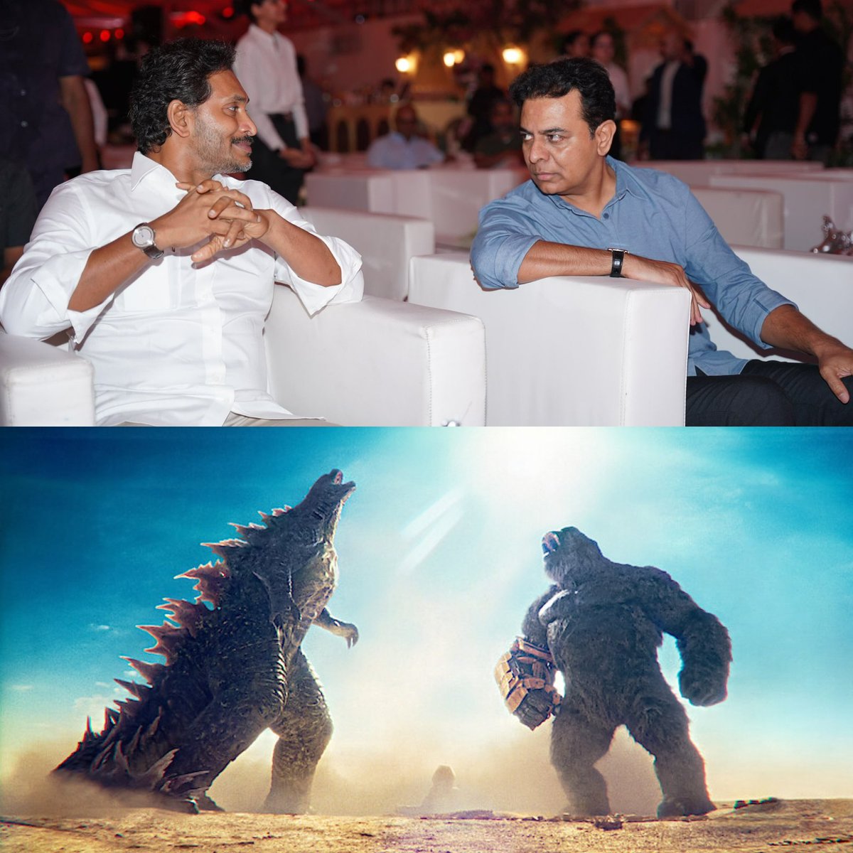 rj_4_all's tweet image. Same Vibes @ysjagan &amp;amp; @KTRBRS