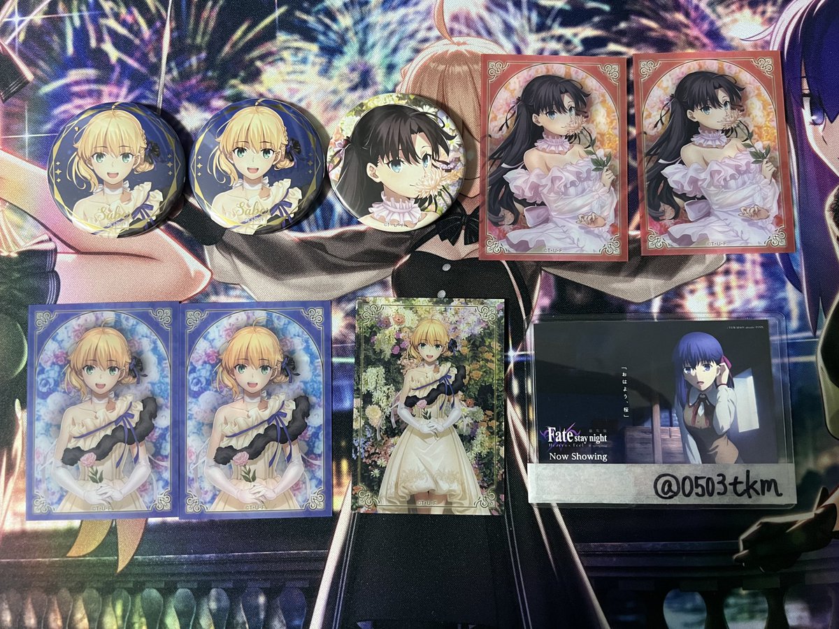 fate コンサート 20th 20周年記念コンサート ・ REMASTERED 缶バッジ