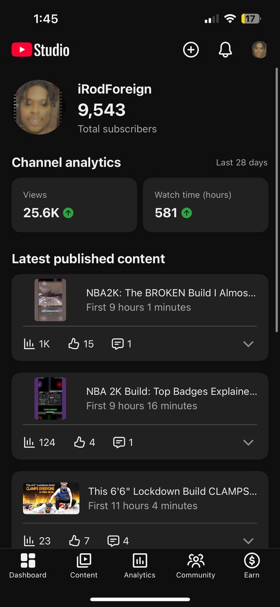 RodForeign's tweet image. ⭐️ROAD TO 10k subscribers ⭐️
I'm officially on a push to 10K subs on YT! If you enjoy gaming/ anything , you'll love what I have on my page! So if you wanna support... 👀 

youtube.com/@irodforeign?s…