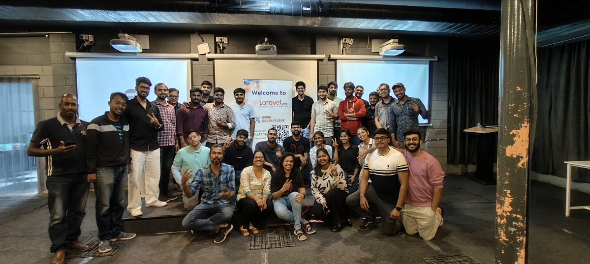 LaravelBLR's tweet image. What a great event today.

Everyone enjoyed it a lot, learnt something new and we had few freshers (people not knowing Laravel) as well and everyone had a great time.

Thanks to all volunteers and attendees for making it a great event. Thanks to @geekyants and @laravelphp