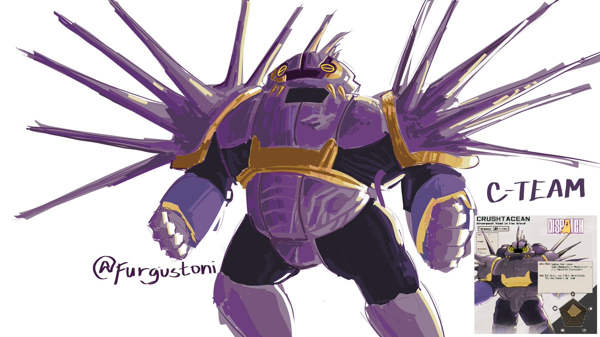 furgustoni's tweet image. Magma Drawing of my Dispatch OC
#dispatch #dispatchoc #originalcharacter