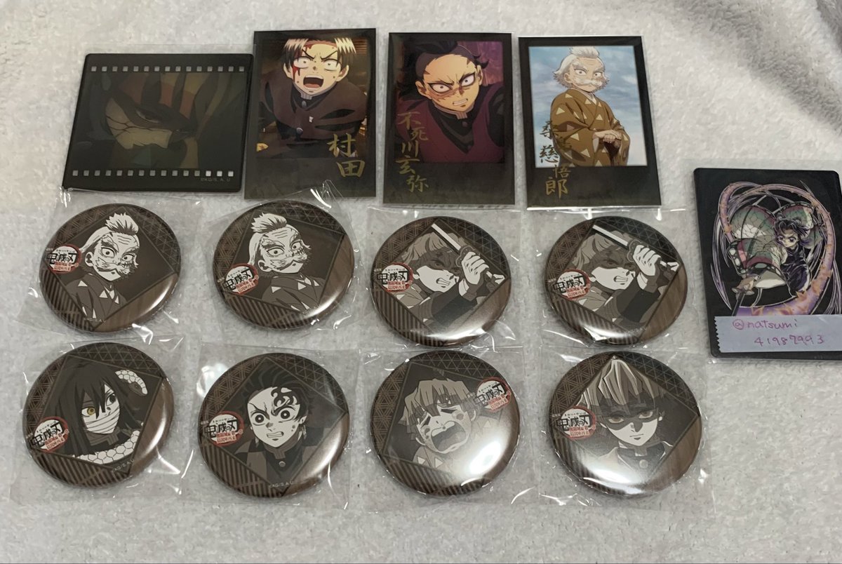 鬼滅の刃 ufotable dining ダイニング お楽しみくじ 缶バッジ クリカ