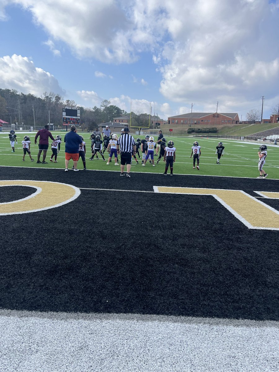 Coach <a href="/jakeganus/">Jake Ganus</a> this <a href="/PellCityFTBL/">Pell City Football</a> and <a href="/MoodyFBall/">Moody Football</a> youth league all star Team is legit!! Lots of young talent in St. Clair County!