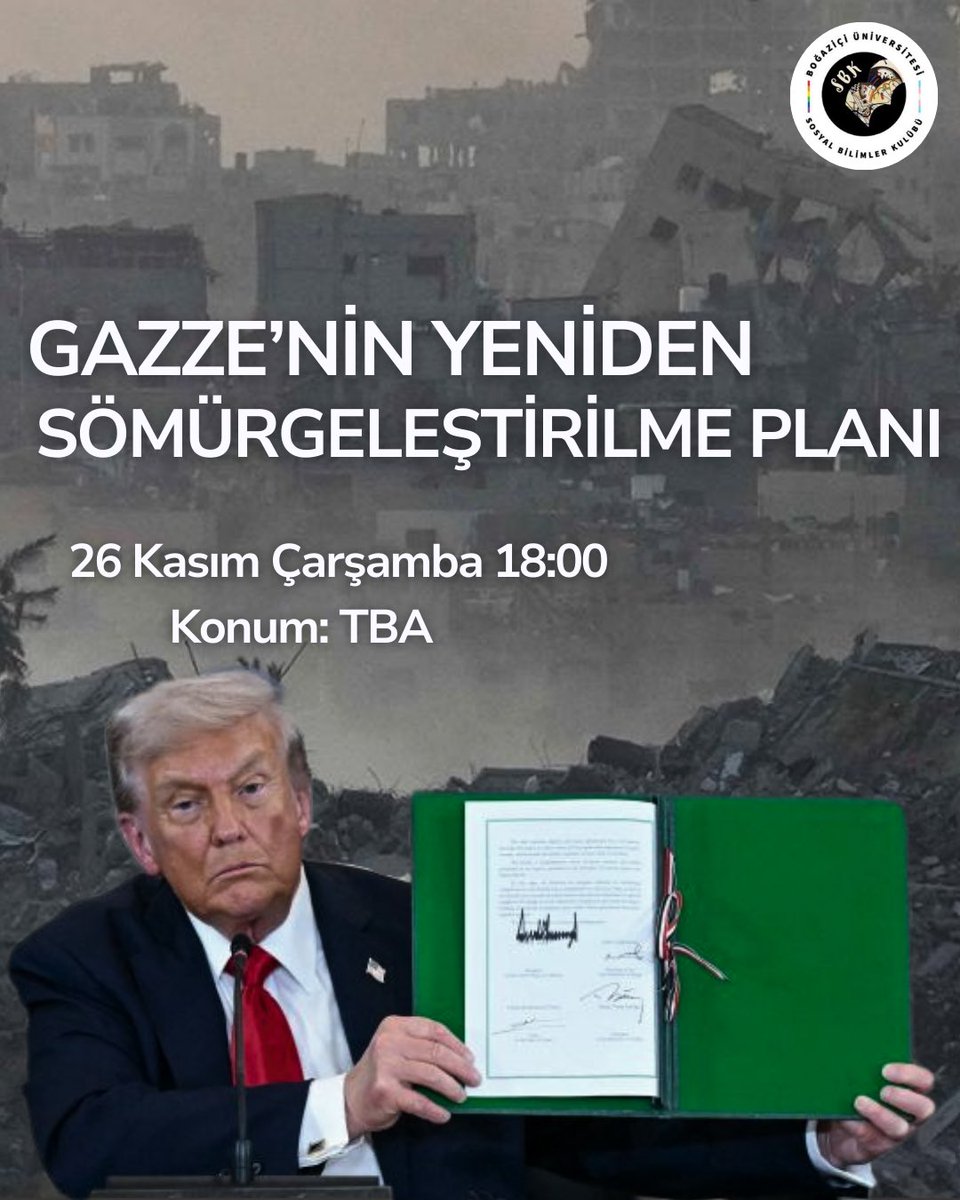 Boğaziçi Sosyal Bilimler Kulübü tweet media
