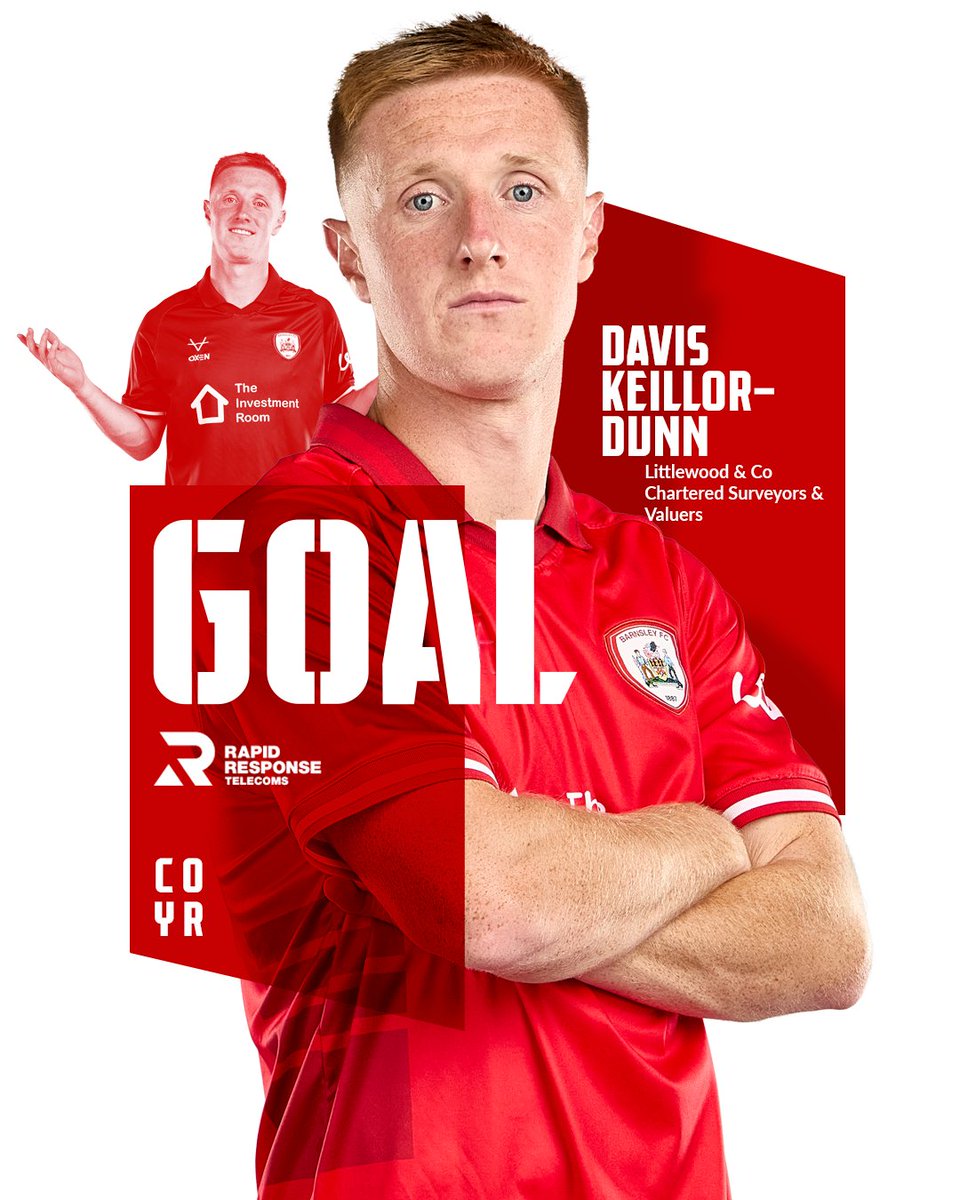 BarnsleyFC's tweet image. HE JUST HAD TO 🤷‍♂️