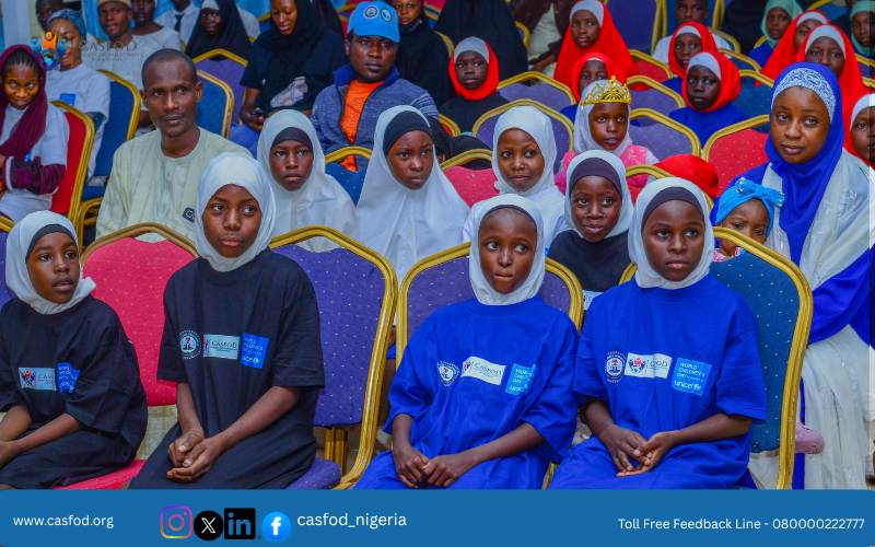 casfod_nigeria's tweet photo. On 20 November 2025, children in Borno State took the lead as @UNICEF_Nigeria , @casfod_nigeria , and the Ministry of Women’s Affairs and Social Development hosted a child-led town hall meeting on the Borno State Child Protection Law to commemorate World Children’s Day. (1/5)🧵 https://t.co/BKHjEwsXZj