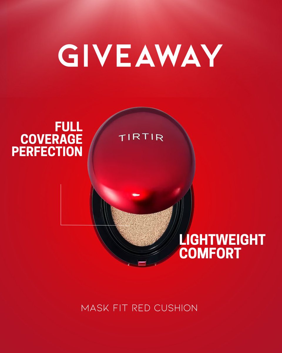 LottiesxWorld's tweet image. ✨ TIR TIR CUSHION GIVEAWAY ✨

⋆ follow @LottiesxWorld 
⋆ rt &amp;amp; like 
⋆ reply your shade &amp;amp; tag a friend!

worldwide | ends nov 28th