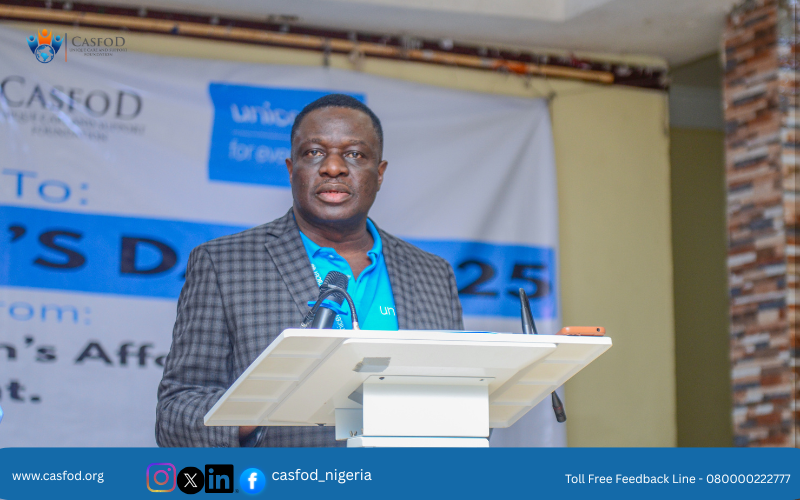casfod_nigeria's tweet photo. On 20 November 2025, children in Borno State took the lead as @UNICEF_Nigeria , @casfod_nigeria , and the Ministry of Women’s Affairs and Social Development hosted a child-led town hall meeting on the Borno State Child Protection Law to commemorate World Children’s Day. (1/5)🧵 https://t.co/BKHjEwsXZj