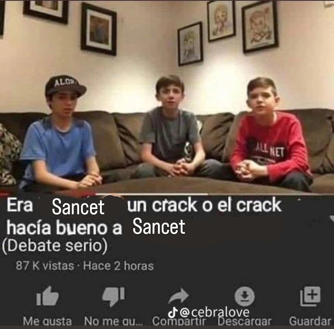 Abramos el melón de Sancet