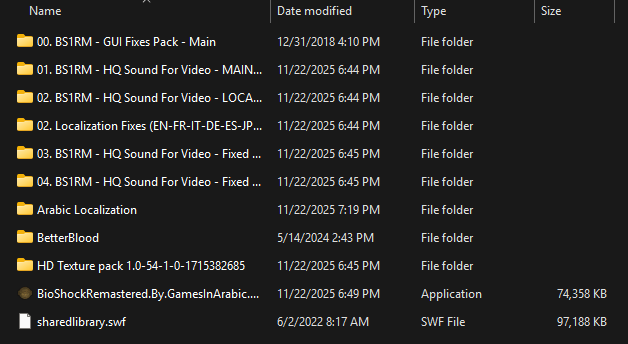 KKQY's tweet image. بعد محاولات هنا وهناك، نزلت مودات تحسن التجربة وتبعد عني كل كراش فتاك، وفوقها أخضعت الريماستر الحمد لله، ورب الخليقة تعبت وأنا أصول وأجول بالملفات، أدقق وأستدرك سبب الكراشات، تكفون يا 2K اعتقوني أفرح بهالمسرات، أبغى أتجرع هالفن بدون عثرات.

#BioShock1 | #PCShare